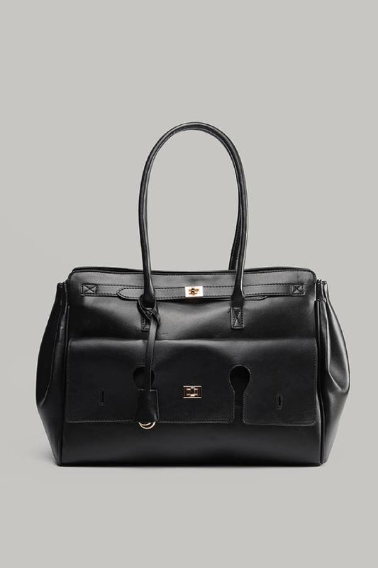 Classic multi-carrying large-capacity handbag