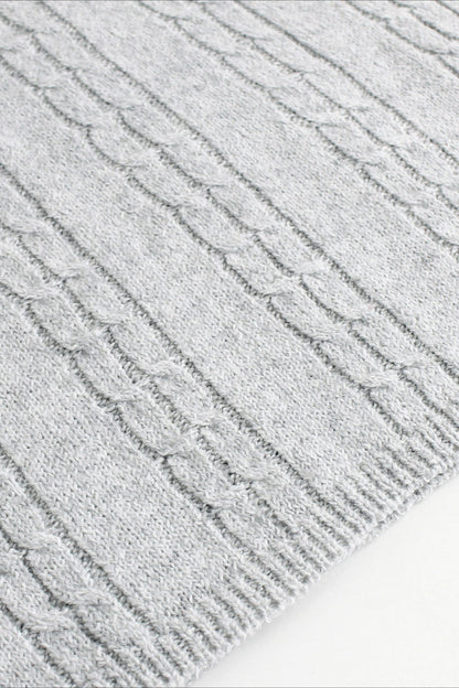 Solid Color Long Sleeve Knit Sweater Dress