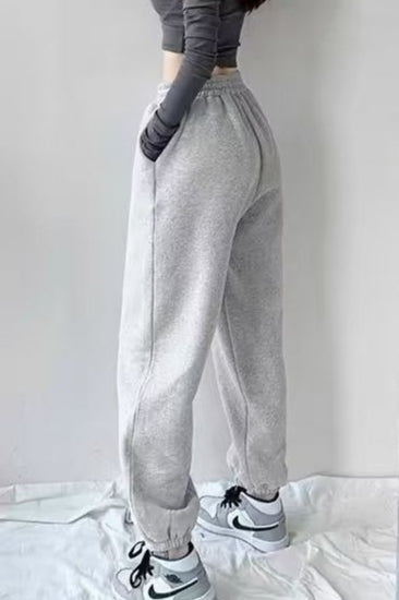 Fleece Lined Loose Knit Pants