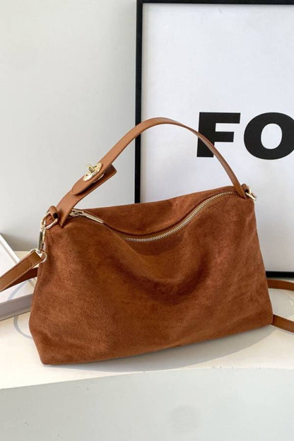 Retro-style handbag/shoulder/crossbody bag