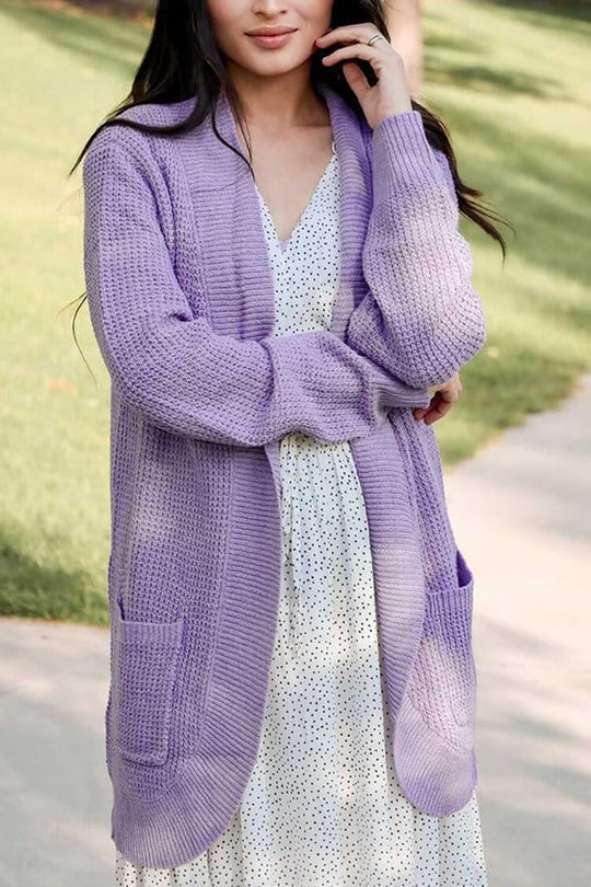 Oversized Knitted Sweater Cardigan