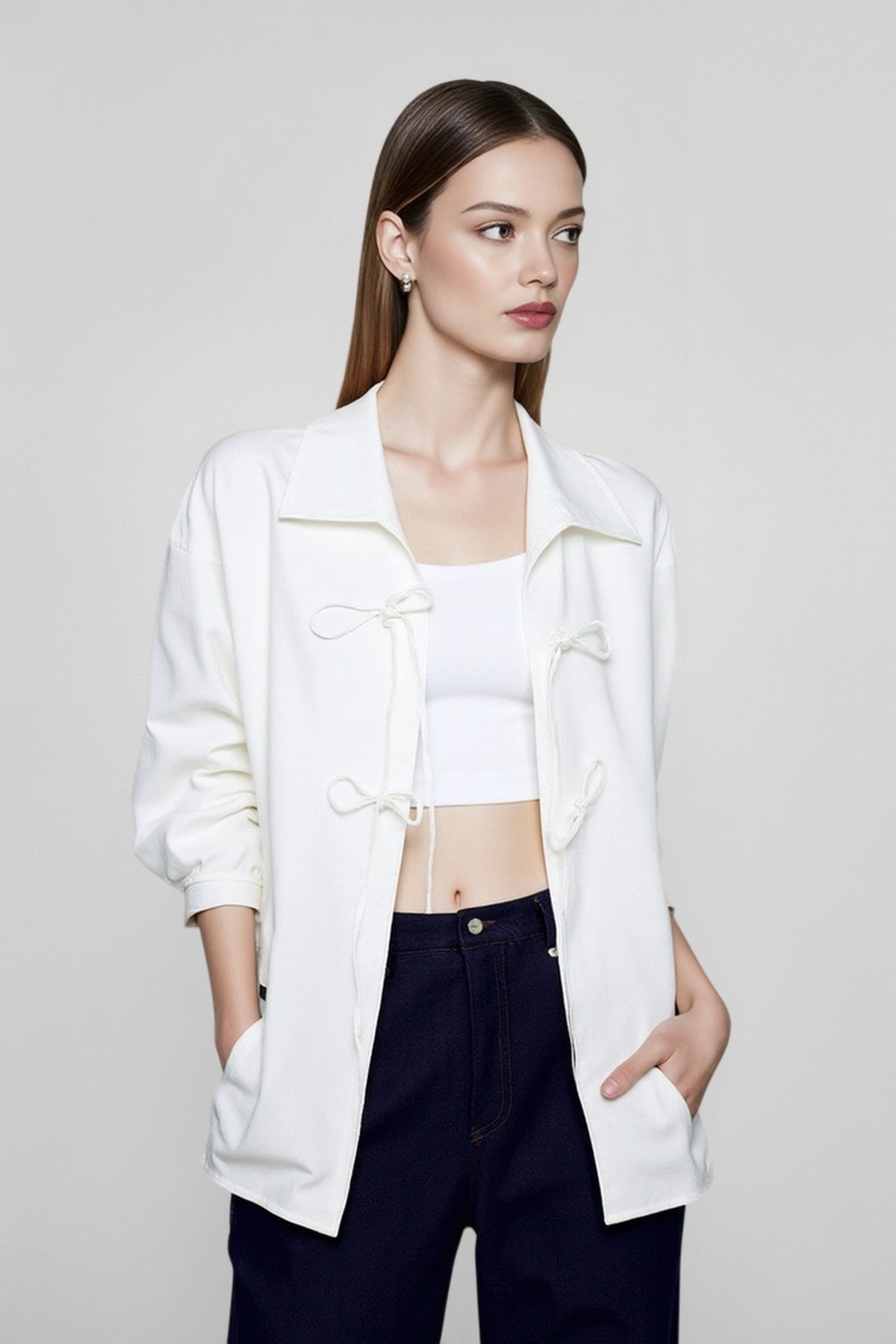 Vintage Linen Relaxed Blouse