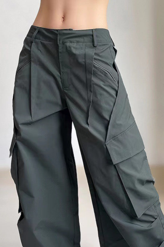 High Rise Relaxed Vintage Cargo Pants
