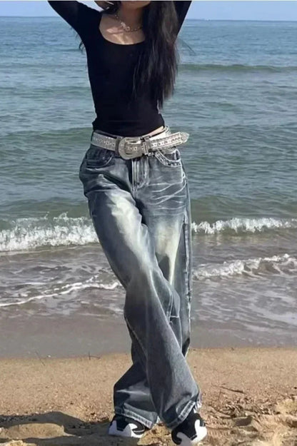 Oversized Vintage Denim Jeans