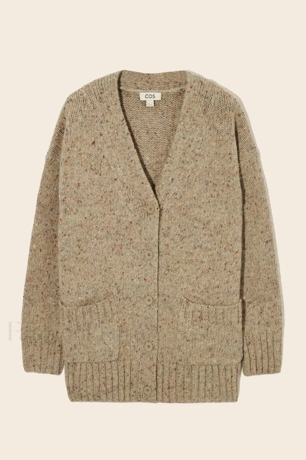 Fashionable Wool Blend Knit Cardiga
