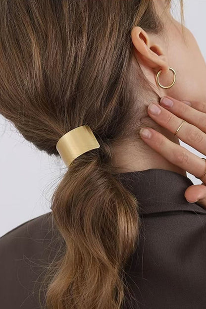 Geometric Metal U-Pin Hair Cuff