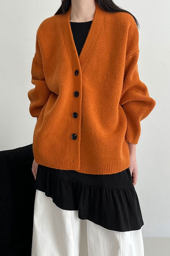 Relaxed Fit Vintage Cardigan