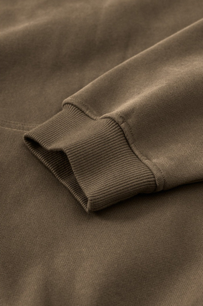 Oversized Heavyweight Fleece Pullover Hoodie