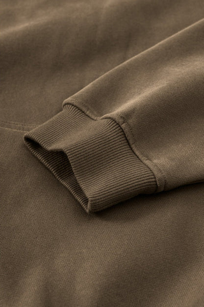 Oversized Heavyweight Fleece Pullover Hoodie
