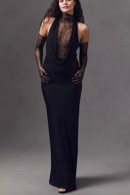 Sexy Cut Out Bodycon Maxi Dress