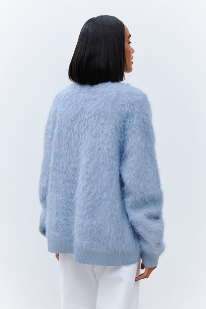 Cozy Faux Fur Cardigan