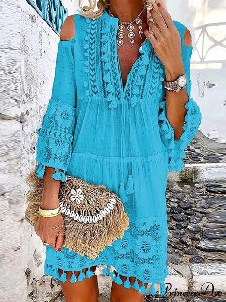 Female Casual Loose Trendy Long Party Dress