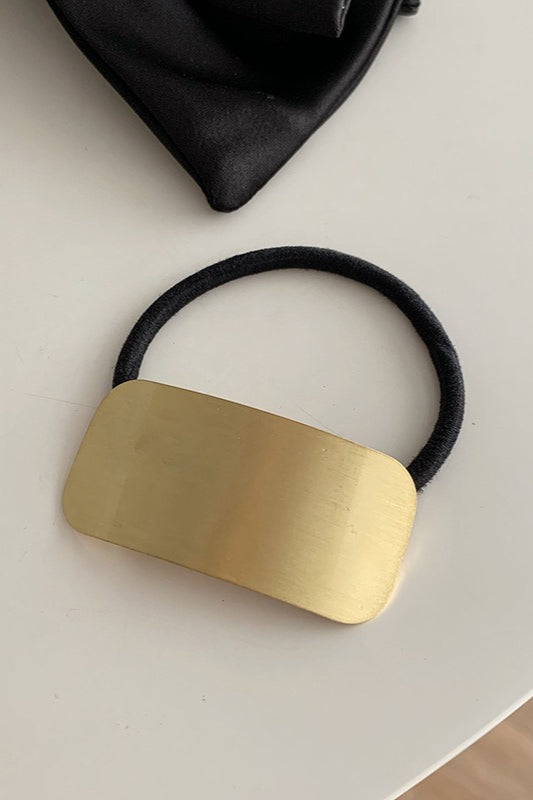 Minimalist Square Metal Hair Cuff