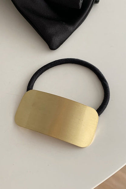 Minimalist Square Metal Hair Cuff