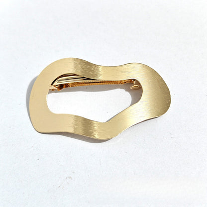 Metal Braid Clip Spring Hair Clip