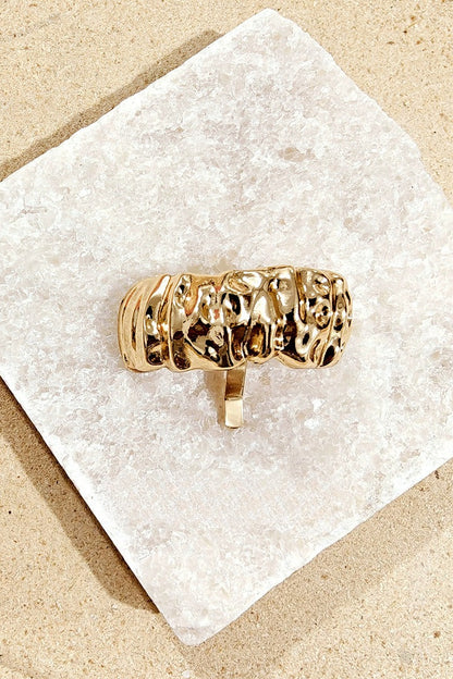 Geometric Metal U-Pin Hair Cuff