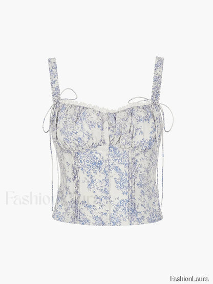 Floral Printed Cami Top