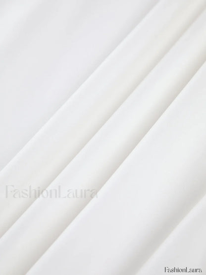 Frenchy Solid Graceful Off-Shoulder Long Dress