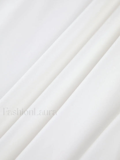 Frenchy Solid Graceful Off-Shoulder Long Dress