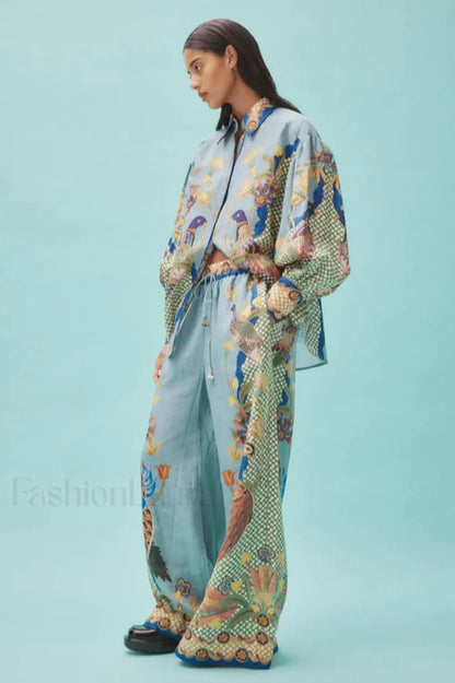 Gilly Shirt Stylish + Pant Set