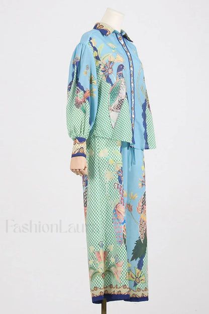 Gilly Shirt Stylish + Pant Set