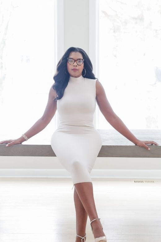 Cream Mock Neck Sleeveless Bodycon Sheath Midi Dress