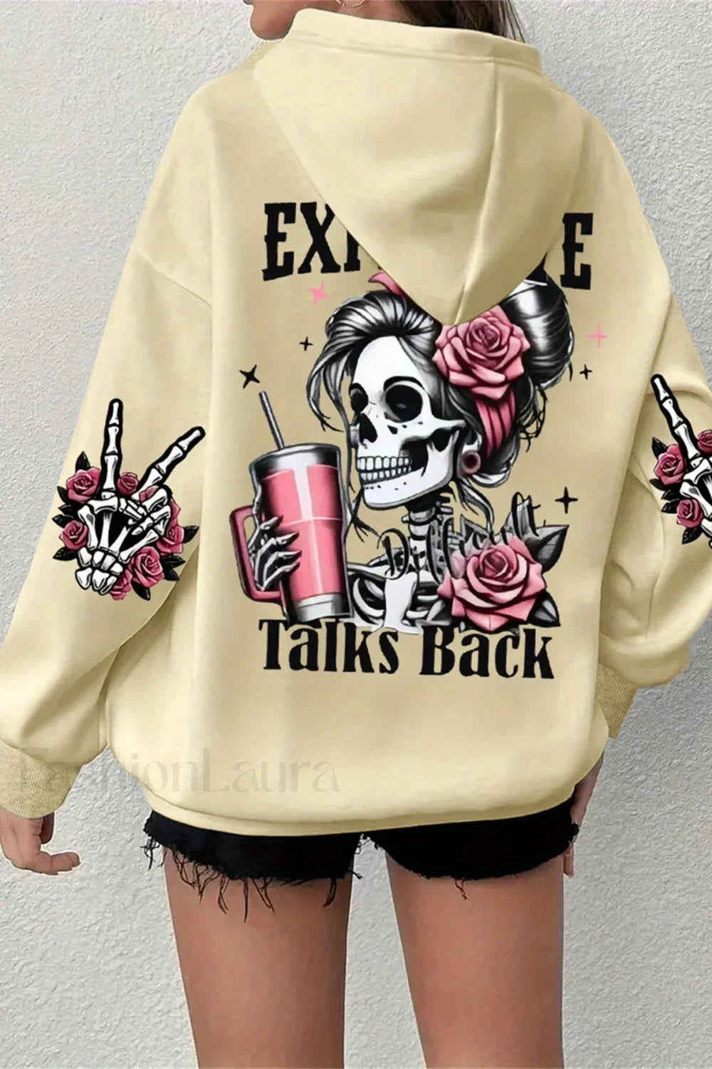 Harajuku Loose Fit Fleece Hoodie