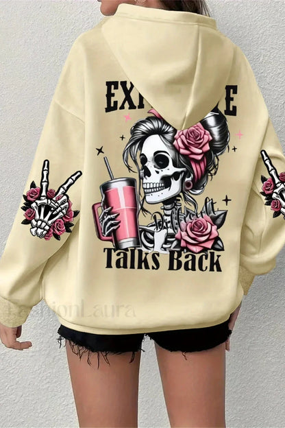 Harajuku Loose Fit Fleece Hoodie