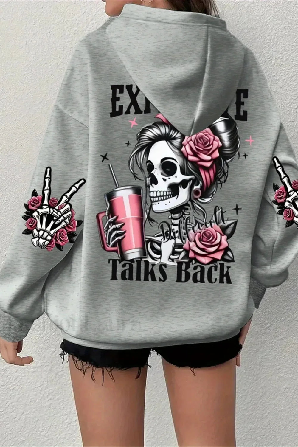Harajuku Loose Fit Fleece Hoodie