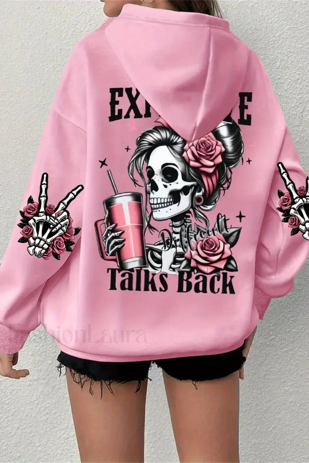 Harajuku Loose Fit Fleece Hoodie