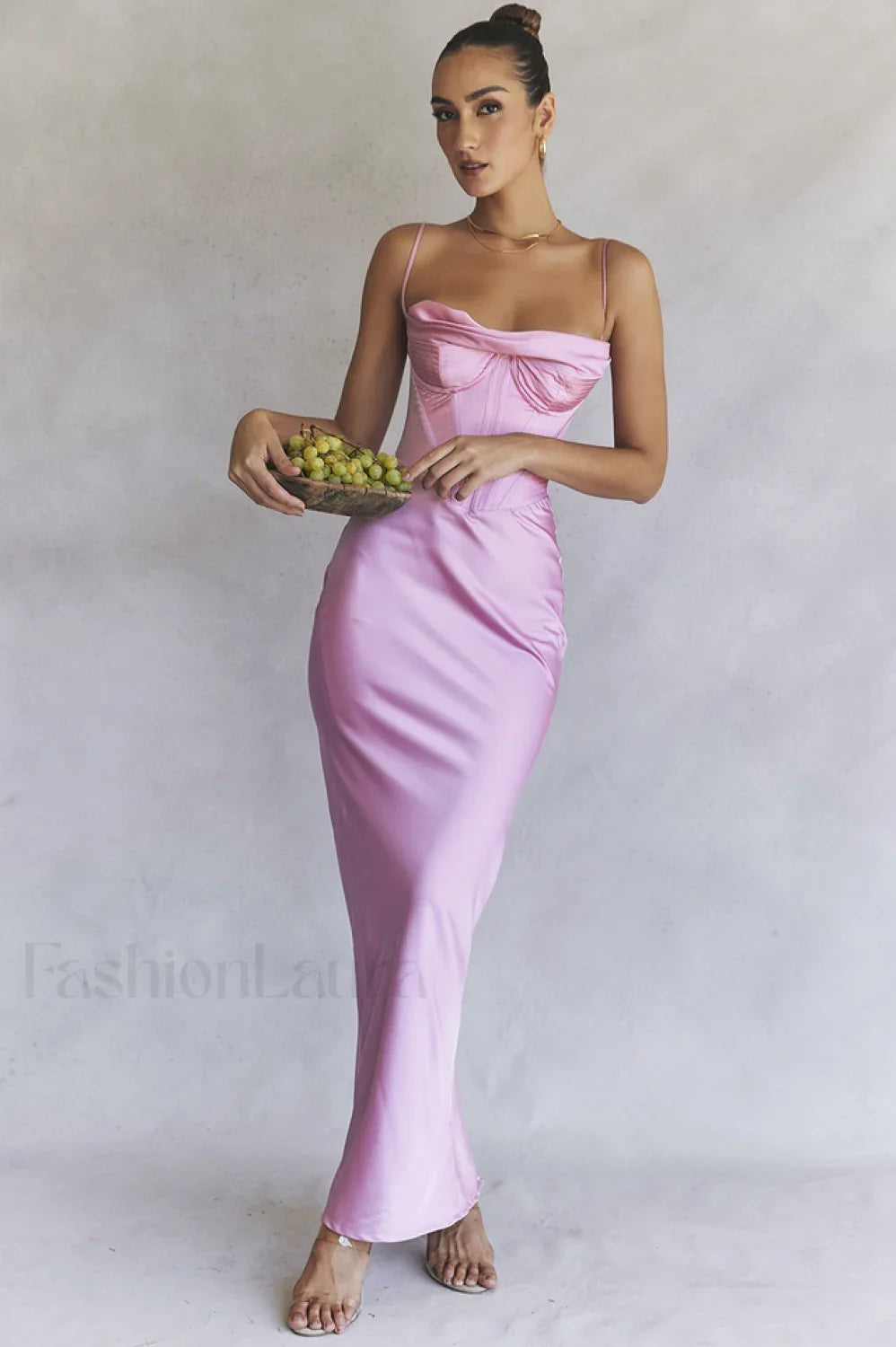Herringbone Elegant Corset Dress