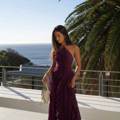 Emma Ruffle Maxi Dress