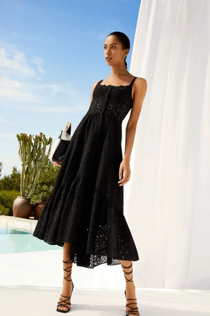Irene Printed Stylish Maxi Dress