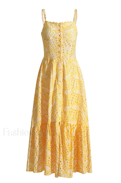 Irene Printed Stylish Maxi Dress
