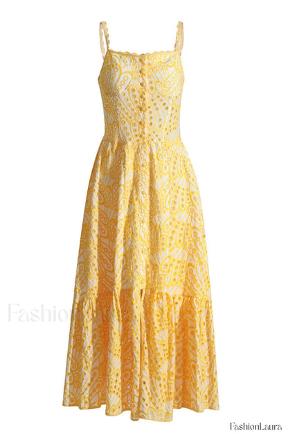 Irene Printed Stylish Maxi Dress