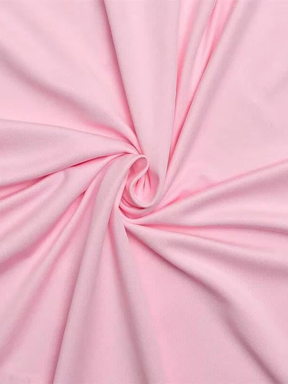 Pink Jersey Mock Neck Sleeveless Cap Shoulder Waist Cut Out Ruched Draped Panel Bodycon Column Maxi Gown