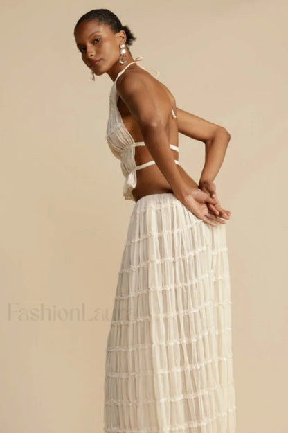 Julie Bella Top Charming & Skirt Set