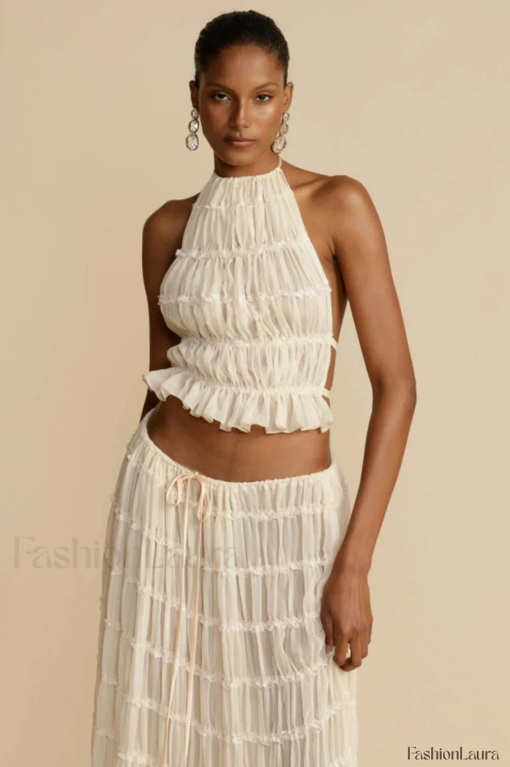 Julie Bella Top Charming & Skirt Set