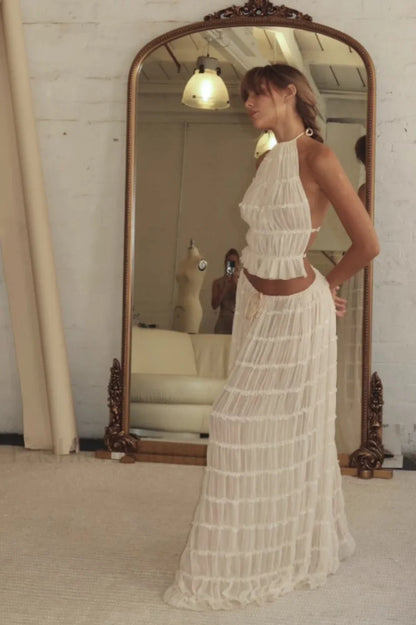 Julie Bella Top Charming & Skirt Set