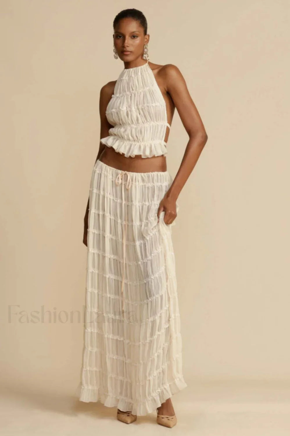 Julie Bella Top Charming & Skirt Set