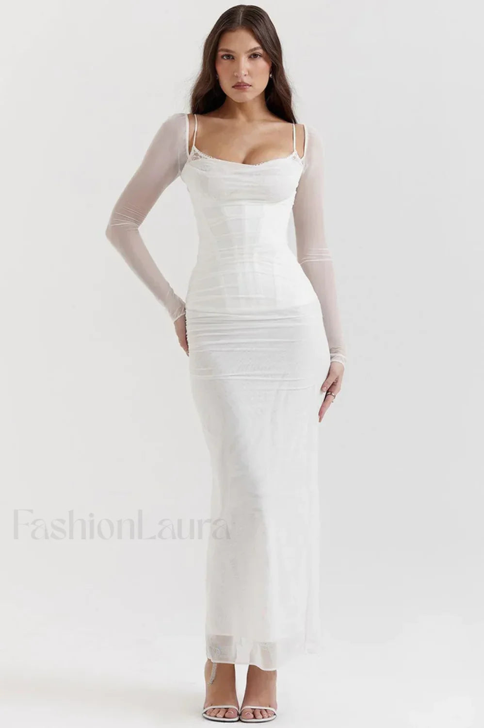 Katarina Black Stylish Maxi Dress