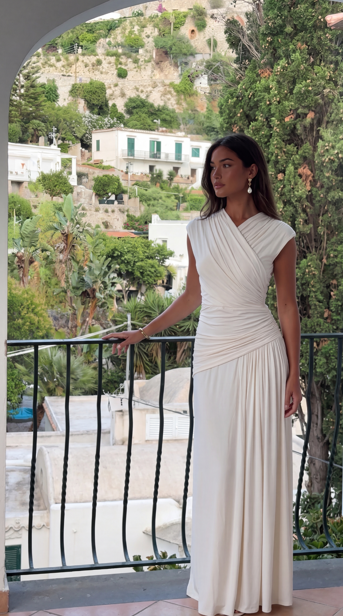 Winslow Cross Over Maxi Dress