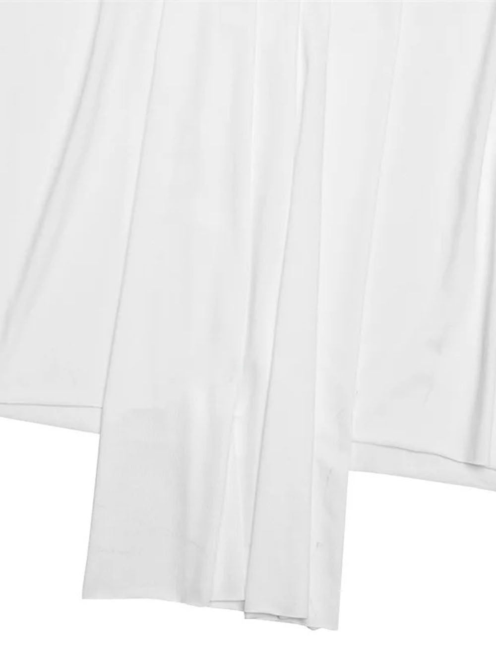 Scoop Neck Ruched Drape Waist High Split Maxi Dress