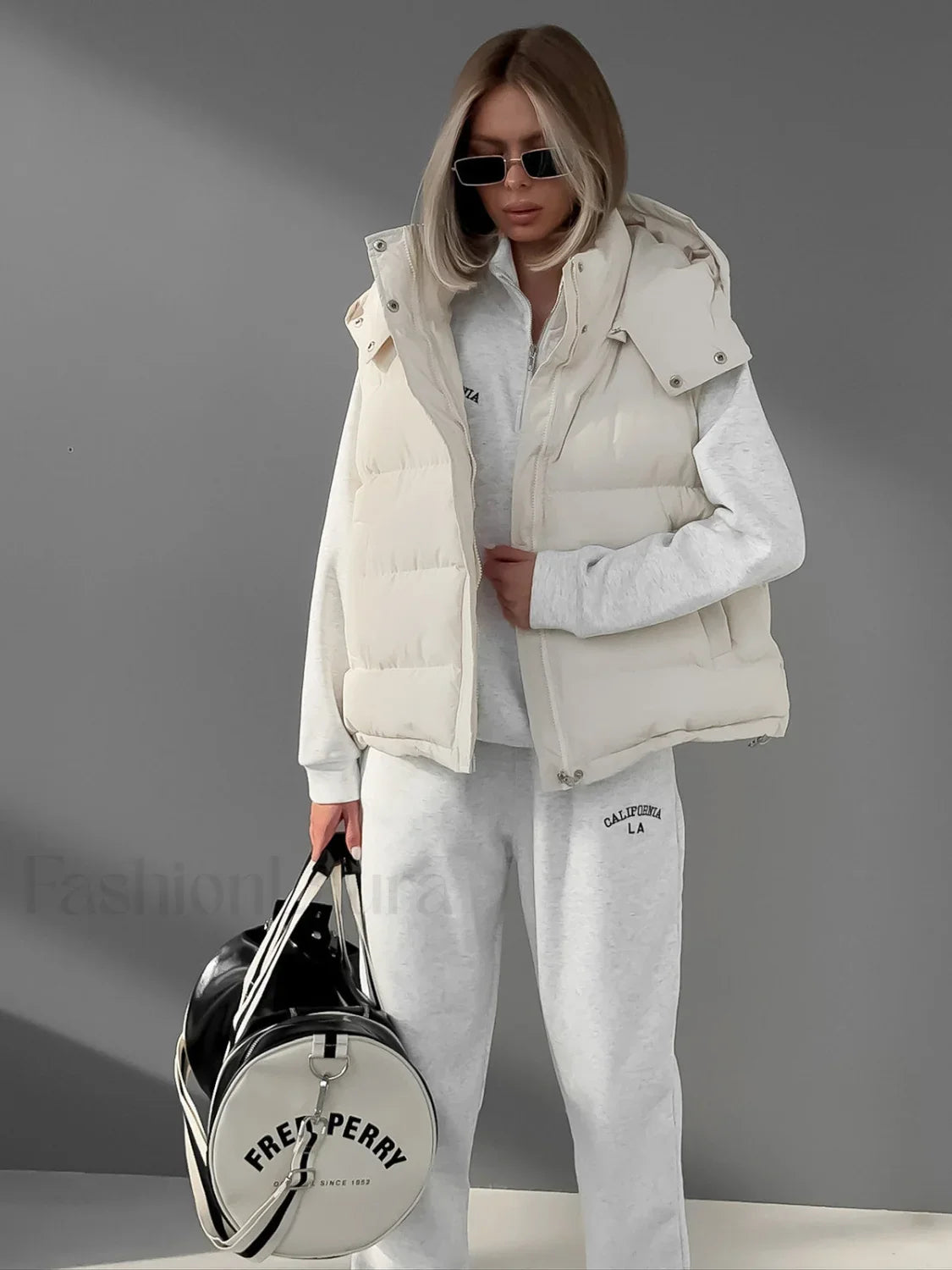 Lightweight Quilted Graceful Puffer Down Coat