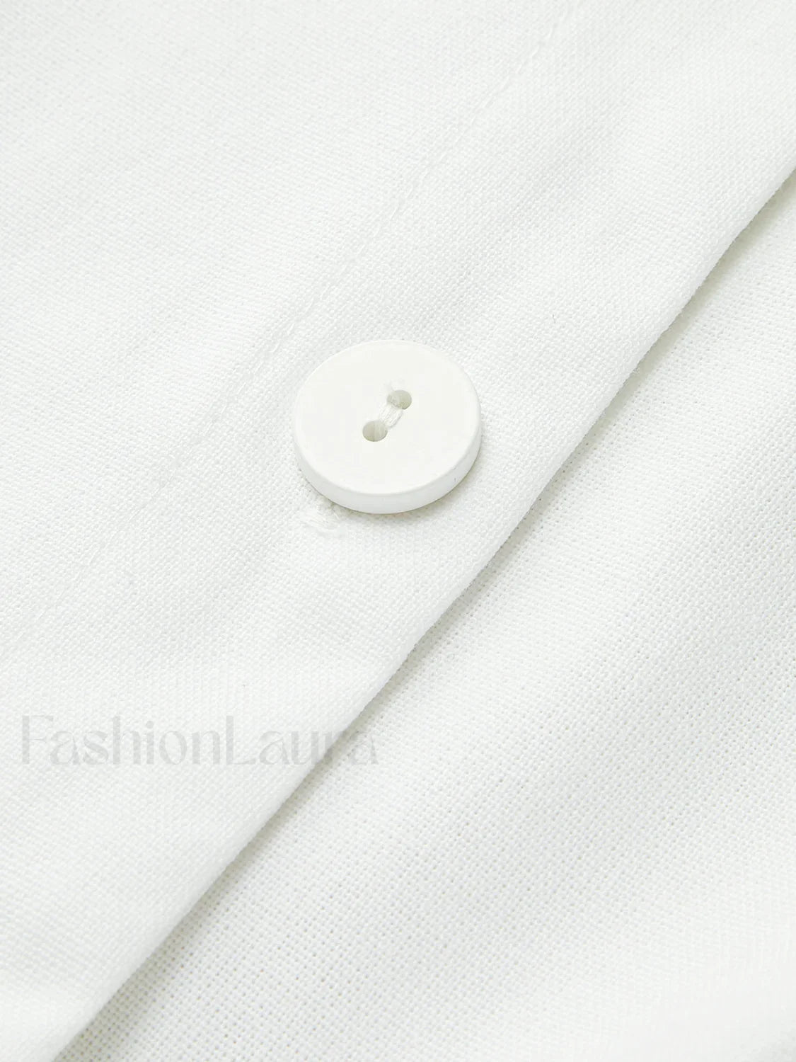 Linen Blends Button Up Tank Top