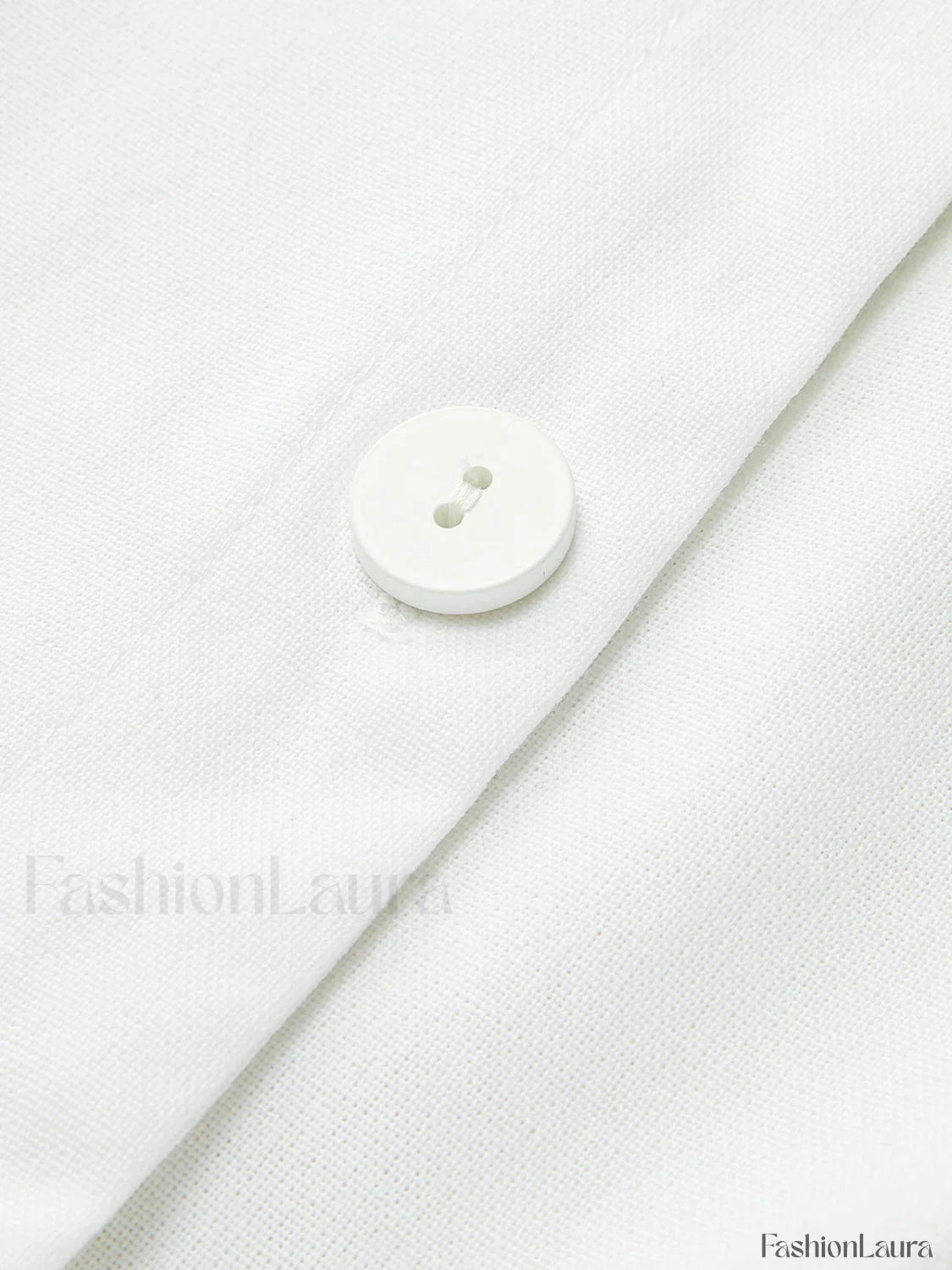 Linen Blends Button Up Tank Top
