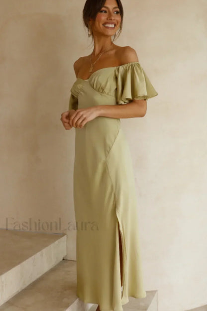 Louisa Elegant Midi Dress