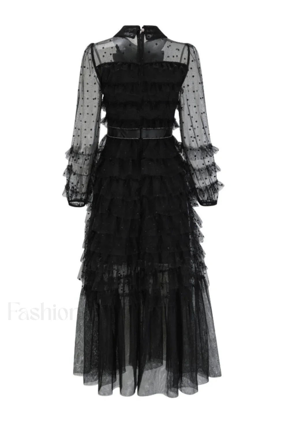 Maddison Polka Stylish Dot Maxi Dress