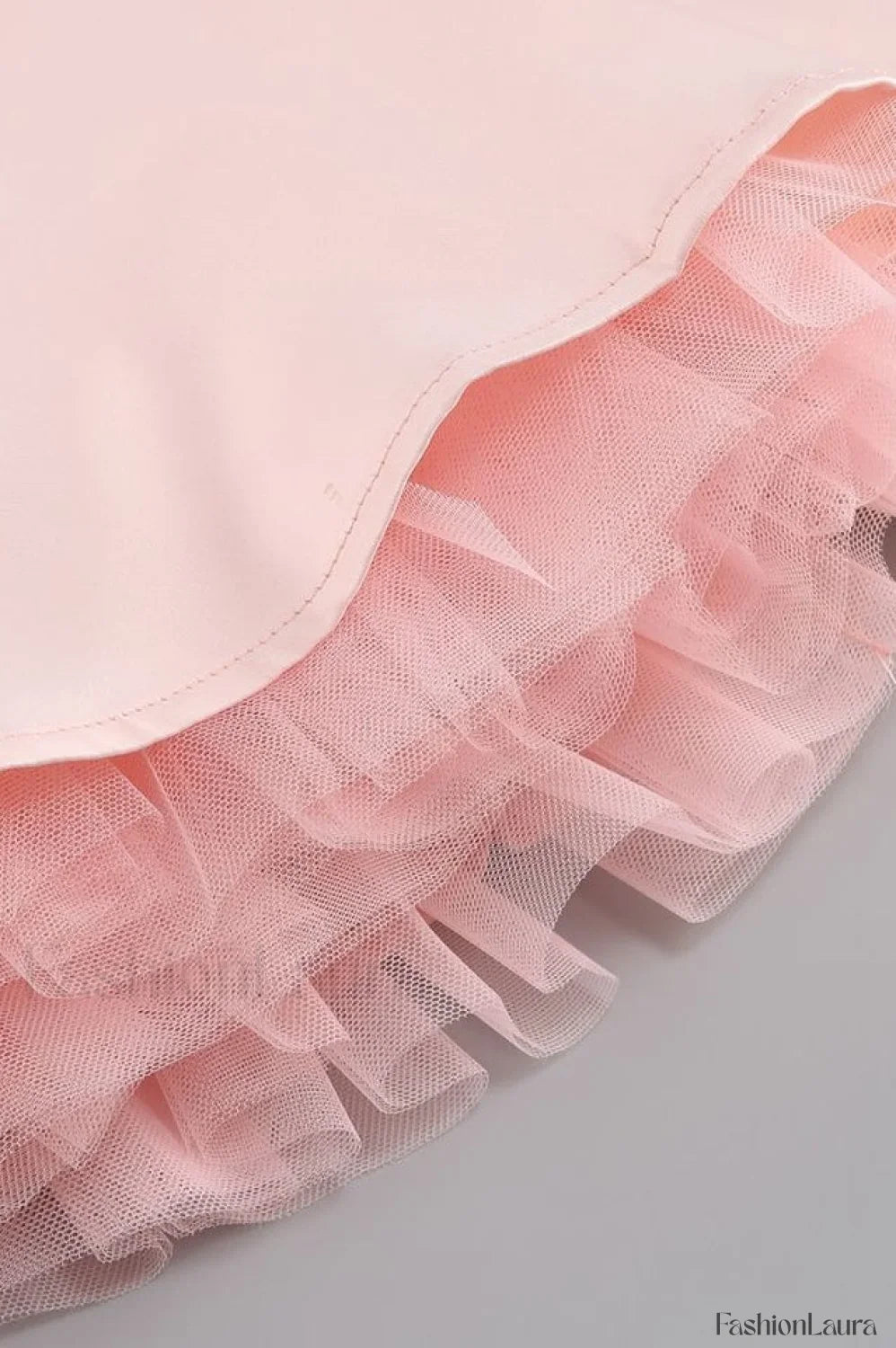 Mademoiselle Ballerina Pink Charming Tulle Mini Dress