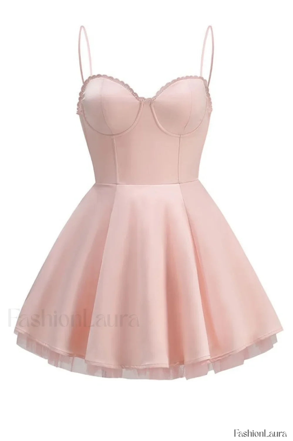 Mademoiselle Ballerina Pink Charming Tulle Mini Dress